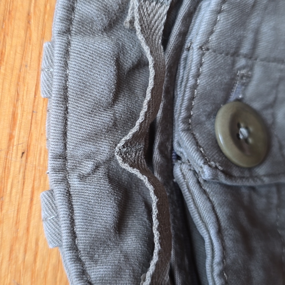 Banana Republic, Olive Green, Cargo Jogger Pants, EUC, Women's 2 - Picture 6 of 14